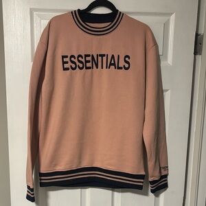 ESSENSTIALS Men's Pink Sweater